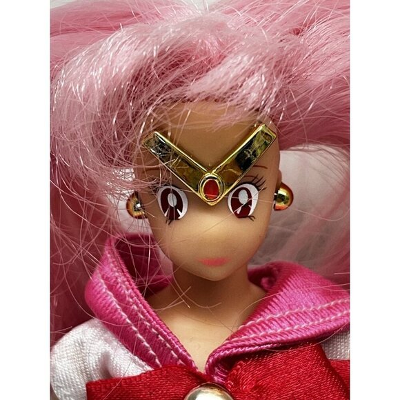 Sailor Moon Chibiusa Deluxe Adventure Doll Toei 1996 Vintage 9.5" HTF - Picture 2 of 12